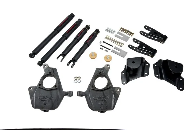 655ND – BELLTECH Lowering Kit, 2 Inch Front 4 Inch Rear Drop Shock Absorbers Included With Nitro Drop II Shock Absorb...
